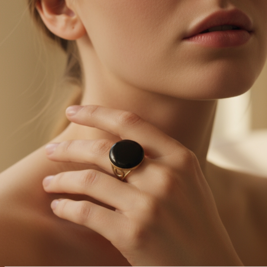 Editorial lifestyle shoot of the Nyx ring